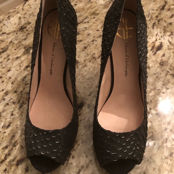 House of Harlow 1960 open toe pump - Picture 7 of 7